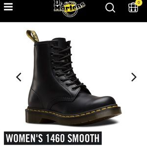 Women’s black Doc Martens